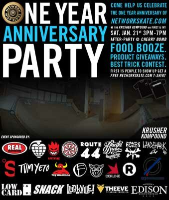 one year anniversary party